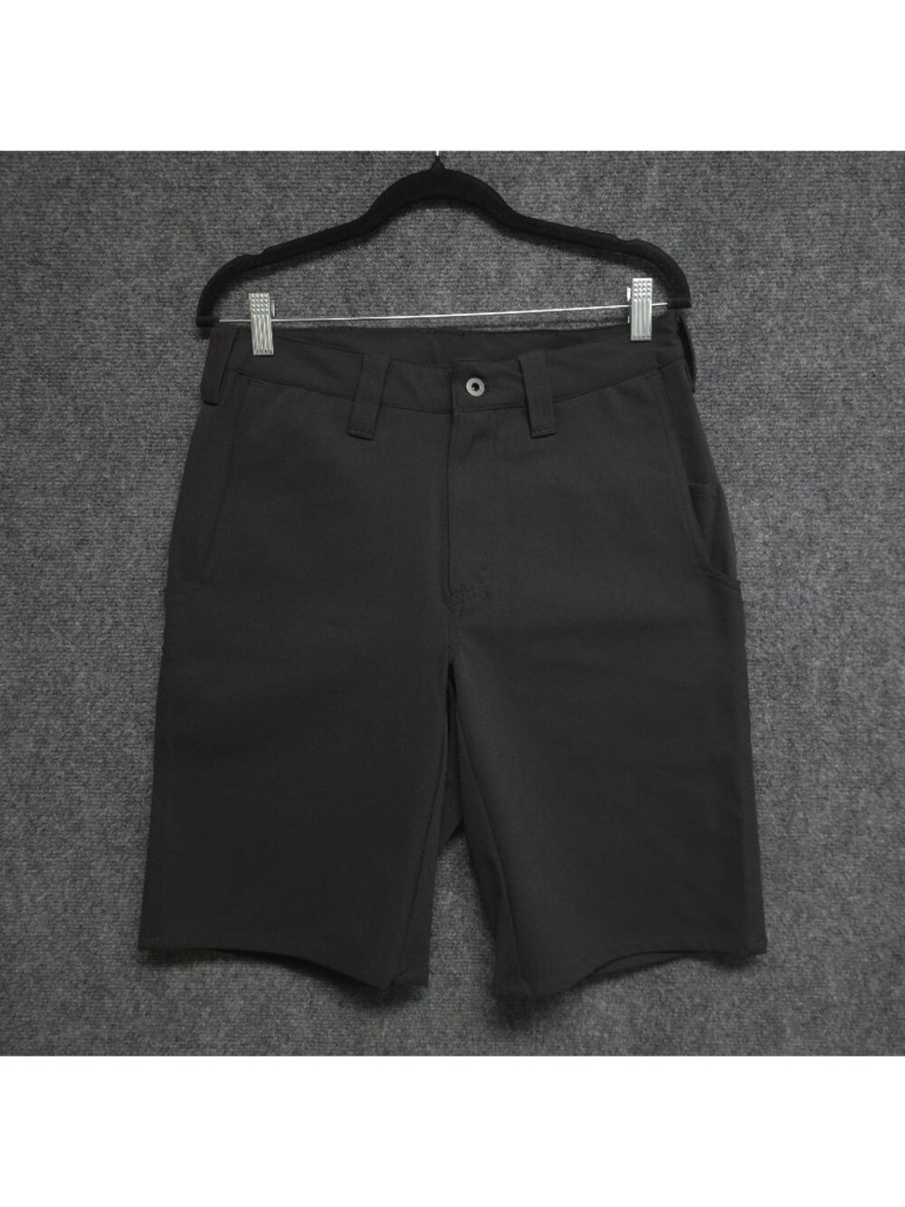 1620 Classic Work Shorts Mens 30 Black 11 Inch Nylon Stretch Workwear DWR USA
